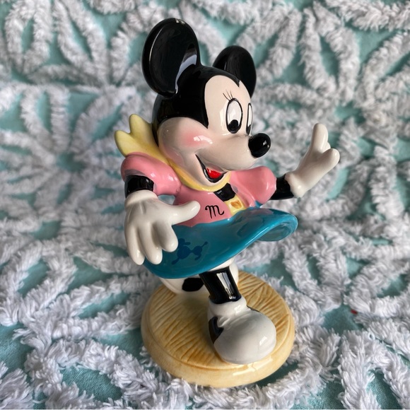 Vintage Disney Minnie Mouse figurine & candle lot Dancing & Cowgirl Minnie - Picture 5 of 14